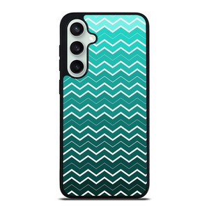 OMBRE TEAL CHEVRON Samsung Galaxy S23 FE Case Cover
