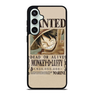 ONE PIECE MONKEY D LUFFY WANTED Samsung Galaxy S23 FE Case Cover