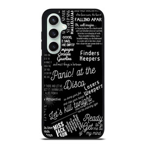 PANIC AT THE DISCO LYRIC Samsung Galaxy S23 FE Case Cover