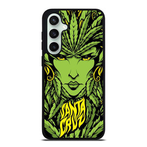 SANTA CRUZ SKATEBOARD LADY LEAFS Samsung Galaxy S23 FE Case Cover