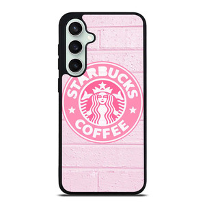 STARBUCKS COFFEE PINK WALL Samsung Galaxy S23 FE Case Cover