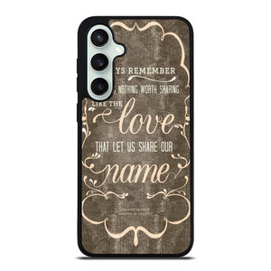 THE AVETT BROTHERS QUOTES Samsung Galaxy S23 FE Case Cover