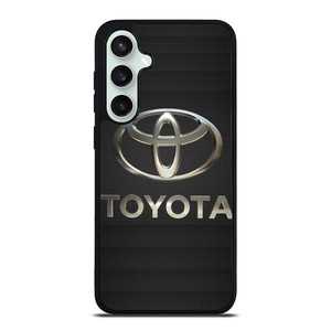 TOYOTA LOGO CAR ICON CARBON Samsung Galaxy S23 FE Case Cover