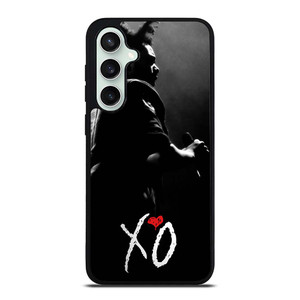 XO THE WEEKND LOGO BLACK WHITE Samsung Galaxy S23 FE Case Cover