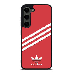 ADIDAS ORIGINALS STRIPES SCARLET RED Samsung Galaxy S23 Plus Case Cover