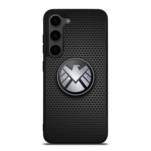 AGENTS OF SHIELD MARVEL LOGO METAL Samsung Galaxy S23 Plus Case Cover
