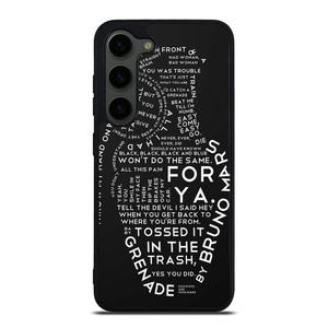 BRUNO MARS LYRICS Samsung Galaxy S23 Plus Case Cover