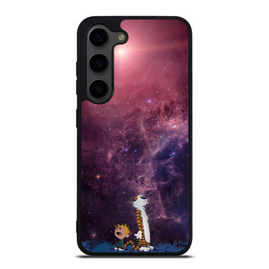 CALVIN AND HOBES NEBULA Samsung Galaxy S23 Plus Case Cover