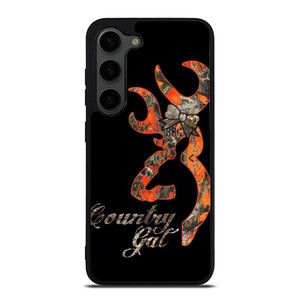 CAMO BROWNING COUNTRY GAL Samsung Galaxy S23 Plus Case Cover
