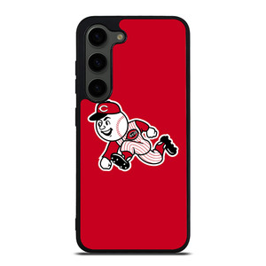CINCINNATI REDS MASCOT MLB BASEBALL TEAM LOGO Samsung Galaxy S23 Plus Case Cover