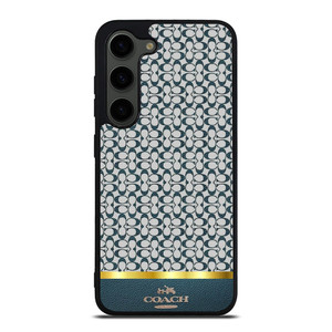 COACH NEW YORK ICON BLUE EMBLEM Samsung Galaxy S23 Plus Case Cover