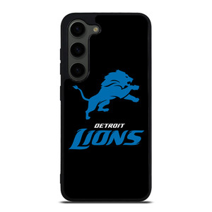 DETROIT LIONS BLACK LOGO Samsung Galaxy S23 Plus Case Cover