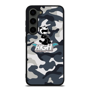 FELIX THE CAT HIGH CAMO Samsung Galaxy S23 Plus Case Cover