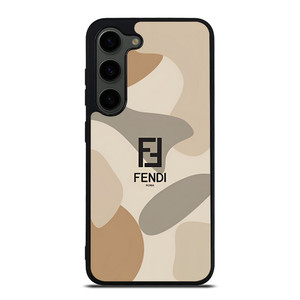 FENDI ROMA LOGO CAMO Samsung Galaxy S23 Plus Case Cover