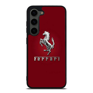FERRARI LOGO SILVER EMBLEM Samsung Galaxy S23 Plus Case Cover