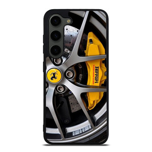 FERRARI WHEEL LOGO ICON Samsung Galaxy S23 Plus Case Cover