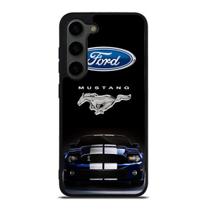 FORD MUSTANG CAR BLUE Samsung Galaxy S23 Plus Case Cover
