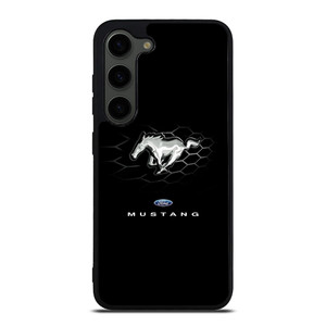 FORD MUSTANG LOGO BLACK Samsung Galaxy S23 Plus Case Cover