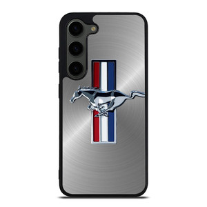 FORD MUSTANG METAL EMBLEM LOGO Samsung Galaxy S23 Plus Case Cover