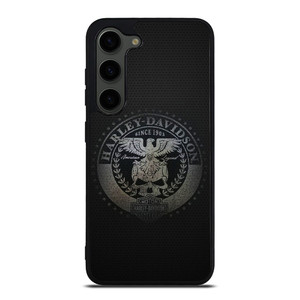 HARLEY DAVIDSON MOTORCYCLES COMPANY CARBON LOGO Samsung Galaxy S23 Plus Case Cover