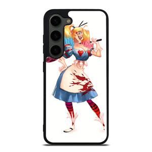 HARLEY QUINN ALICE IN WONDERLAND Samsung Galaxy S23 Plus Case Cover