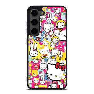 HELLO KITTY STICKER BOMB Samsung Galaxy S23 Plus Case Cover