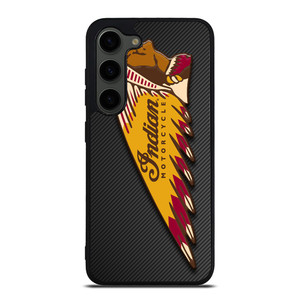 INDIAN MOTOR CYCLE CARBON LOGO Samsung Galaxy S23 Plus Case Cover