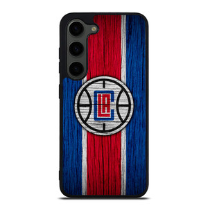 LOS ANGELES CLIPPERS WOOD LOGO Samsung Galaxy S23 Plus Case Cover