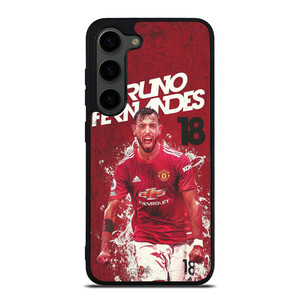 MANCHESTER UNITED BRUNO FERNANDES Samsung Galaxy S23 Plus Case Cover