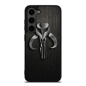MANDALORIAN LEATHER LOGO Samsung Galaxy S23 Plus Case Cover