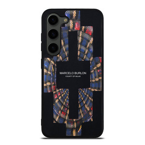 MARCELO BURLON COUNTY OF MILAN LOGO Samsung Galaxy S23 Plus Case Cover