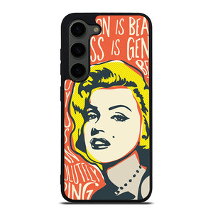 MARILYN MONROE ART QUOTE Samsung Galaxy S23 Plus Case Cover
