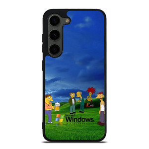 MICROSOFT WINDOWS THE SIMPSONS Samsung Galaxy S23 Plus Case Cover