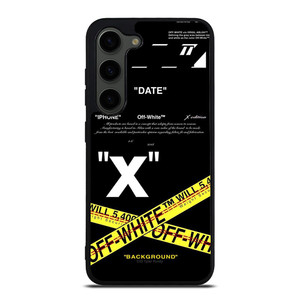 OFF WHITE 2 Samsung Galaxy S23 Plus Case Cover