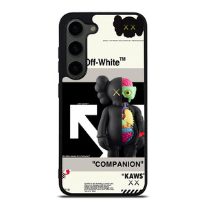 OFF WHITE KAWS COMPANION Samsung Galaxy S23 Plus Case Cover