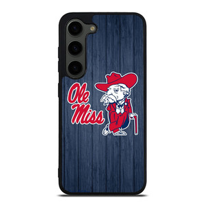 OLE MISS WOODEN LOGO Samsung Galaxy S23 Plus Case Cover