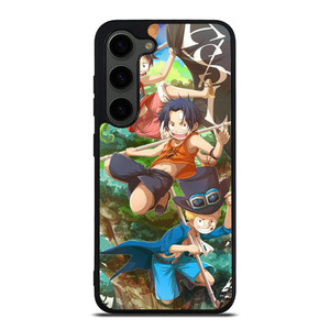 ONE PIECE LUFFY SABO ACE KID Samsung Galaxy S23 Plus Case Cover