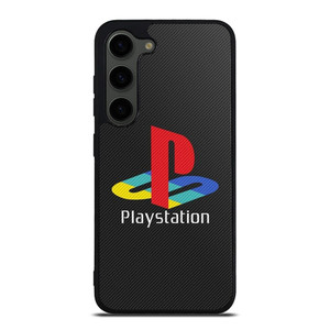 PLAYSTATION PS CARBON Samsung Galaxy S23 Plus Case Cover