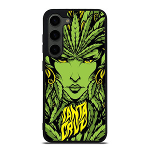 SANTA CRUZ SKATEBOARD LADY LEAFS Samsung Galaxy S23 Plus Case Cover