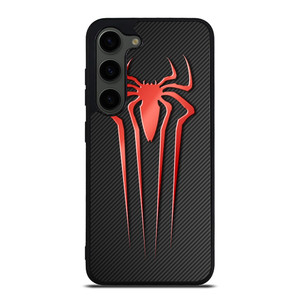 SPIDERMAN CARBON LOGO Samsung Galaxy S23 Plus Case Cover