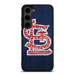ST. LOUIS CARDINALS BASEBALL WOODEN LOGO Samsung Galaxy S23 Plus Case Cover