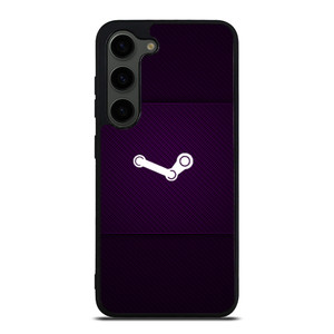 STEAM GAME PURPLE ICON Samsung Galaxy S23 Plus Case Cover