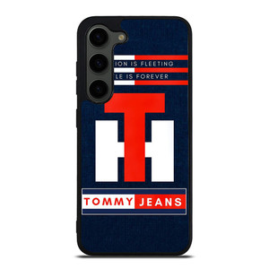 TOMMY HILFIGER JEANS TH LOGO STYLE IS FOREVER Samsung Galaxy S23 Plus Case Cover