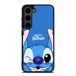 WE LOVE STITCH AND LILO CARTOON Samsung Galaxy S23 Plus Case Cover