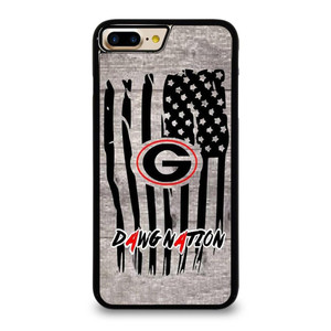 UNIVERSITY OF GEORGIA BULLDOGSWOODEN LOGO iPhone 7 / 8 Plus Case Cover UNIVERSITY OF GEORGIA BULLDOGSWOODEN LOGO iPhone 7 / 8 Plus Case Cover