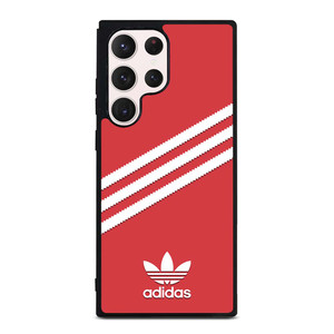 ADIDAS ORIGINALS STRIPES SCARLET RED Samsung Galaxy S23 Ultra Case Cover
