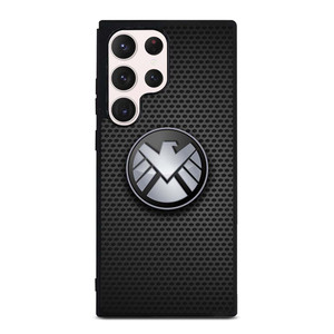 AGENTS OF SHIELD MARVEL LOGO METAL Samsung Galaxy S23 Ultra Case Cover