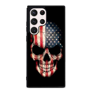 AMERICAN FLAG SKULL Samsung Galaxy S23 Ultra Case Cover