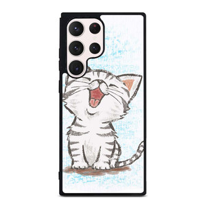 AMERICAN SHORTHAIR HAPPY CAT Samsung Galaxy S23 Ultra Case Cover