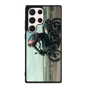 CAPTAIN AMERICA AVENGERS RIDING Samsung Galaxy S23 Ultra Case Cover